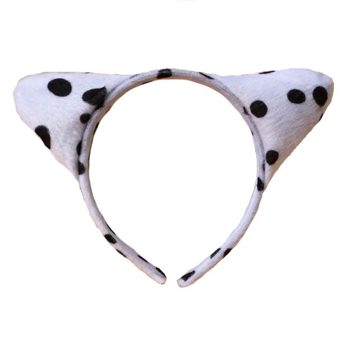 Zodiac Animal Horn Headband: Cow, Rabbit, Tiger, Dog, Cat, Wolf, Devil. Perfect for Costumes and Performances.