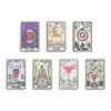 Tarot The Fool Love Donut Glass Cup Magician Empress Emperor Badges Brooch Enamel Pins Label Bag Backpack Hat Jewelry