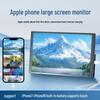 Apple Phone Screen Mirroring: 10.1" HD Touchscreen for Students, Seniors, and Outdoor Use