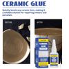 Jue Fish Multifunctionele Keramische Reparatie Lijm Sneldrogend 30ml Voor Thuisgebruik
