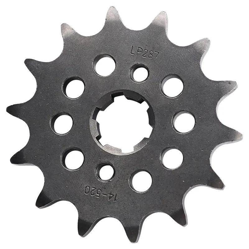 For Honda CB250 Nighthawk 250 1991-2008 CD250 1988-1994 XLR200 CA250T Rebel 250 XR350R 520 Motorcycle Front Sprocket