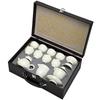 Chaxun Pure White 10-Piece Ceramic Gongfu Tea Set