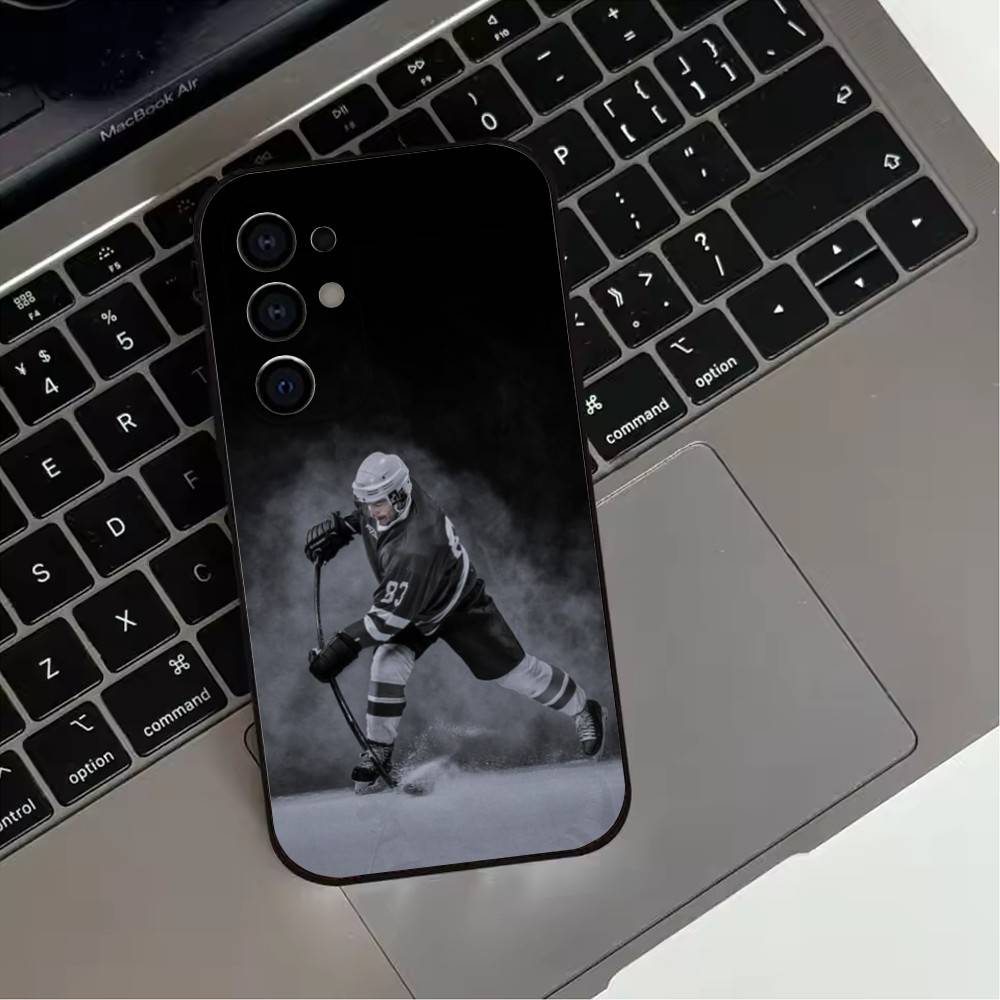 l-Ice H-Hockey R-Rink Sport Phone Case For Samsung S25,S24,S21,S22,S23,S30,Ultra,S20,Plus,Fe,Lite,Note,10,9,5G Black Cover