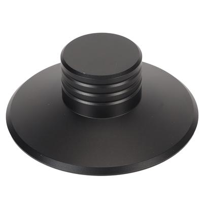 Schallplattengewicht Stabilisator Aluminiumlegierung Vinyl Plattenspieler Vibrationsreduzierer Vinyl Gewichtsklemme LP Schallplattenstabilisator Schwarz