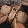 Keychain Car Leather Seat Cushion Seat Covers For BMW X3 G20 G30 G26 F30 E90 E46 E60 F11 F40 Car Interior Seat Pad Lumbar Pillow PZ8
