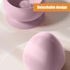 2Pcs/Set Silicone Massage Ball Set Foot/Hand/Back/Waist Fitness Muscle Relaxation Adsorption Massage Ball Plantar Fasciitis Myofascial Relaxation Pain