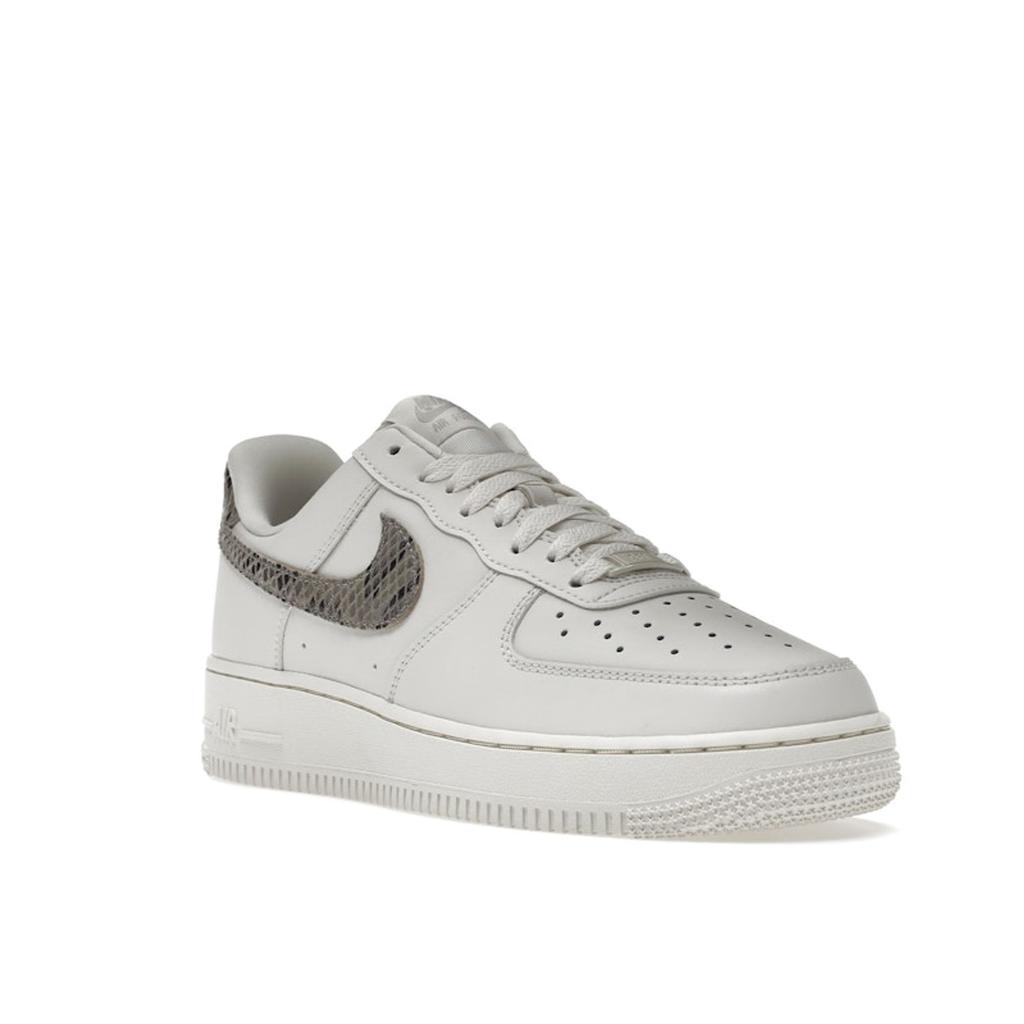 Nike Air Force 1 07 Phantom Ivory Snakeskin Women Sneakers Cream Light-Iron-Ore DD8959-002
