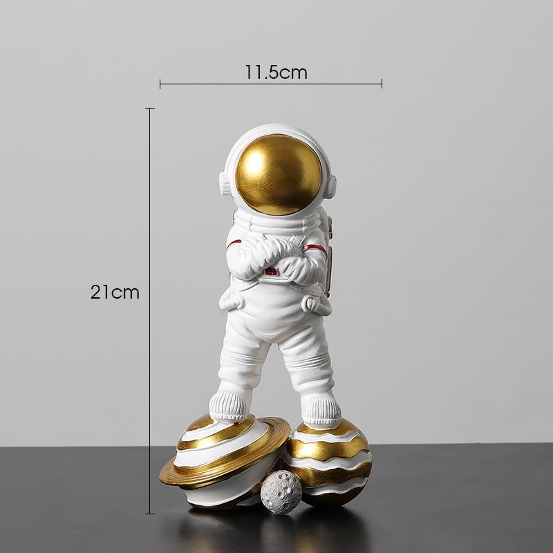 Nordischer kreativer Astronaut Astronaut Kleine Ornamente Jungen Geschenke Wohnzimmer Fernsehschrank Arbeitszimmer Kinderzimmer Einrichtung