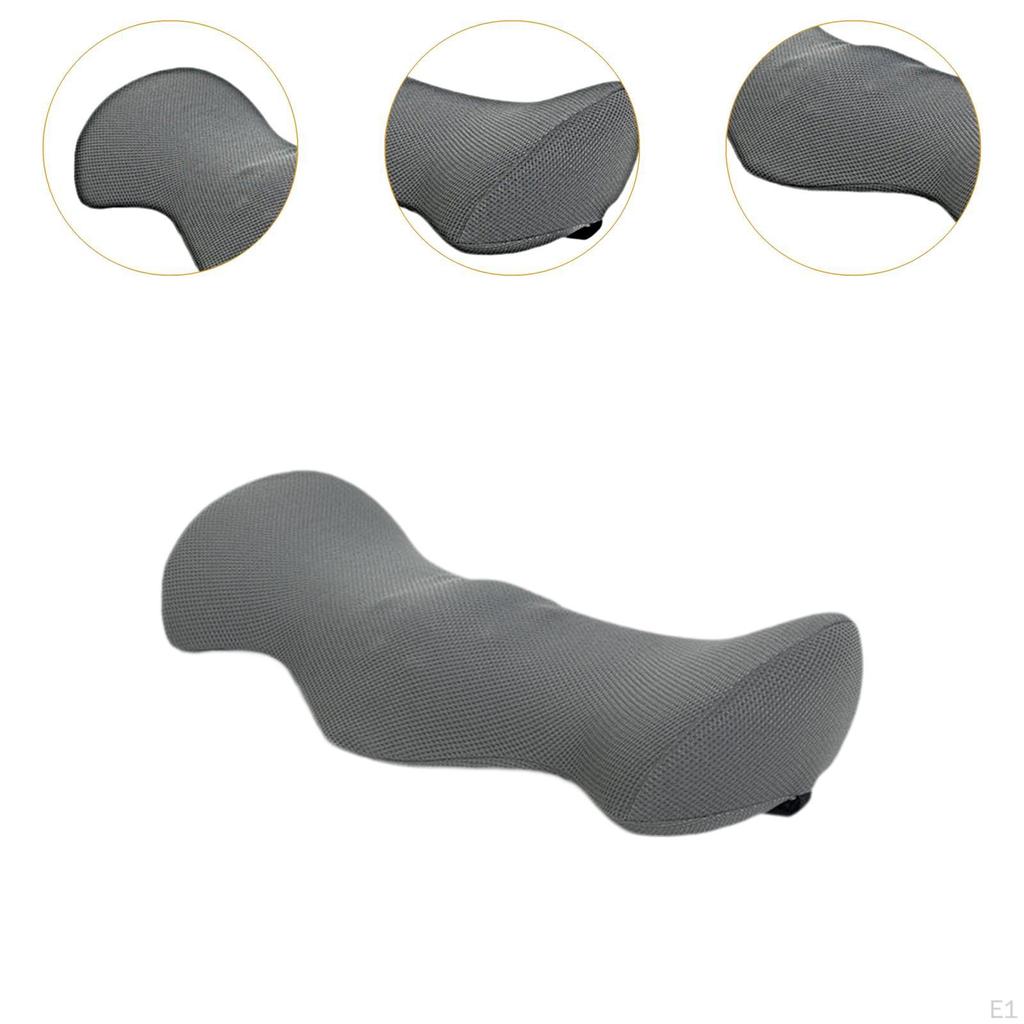 Almofada de Apoio Lombar para Cama Almofada para as Costas, Almofada Cilíndrica, Lavável, Inferior do Carro