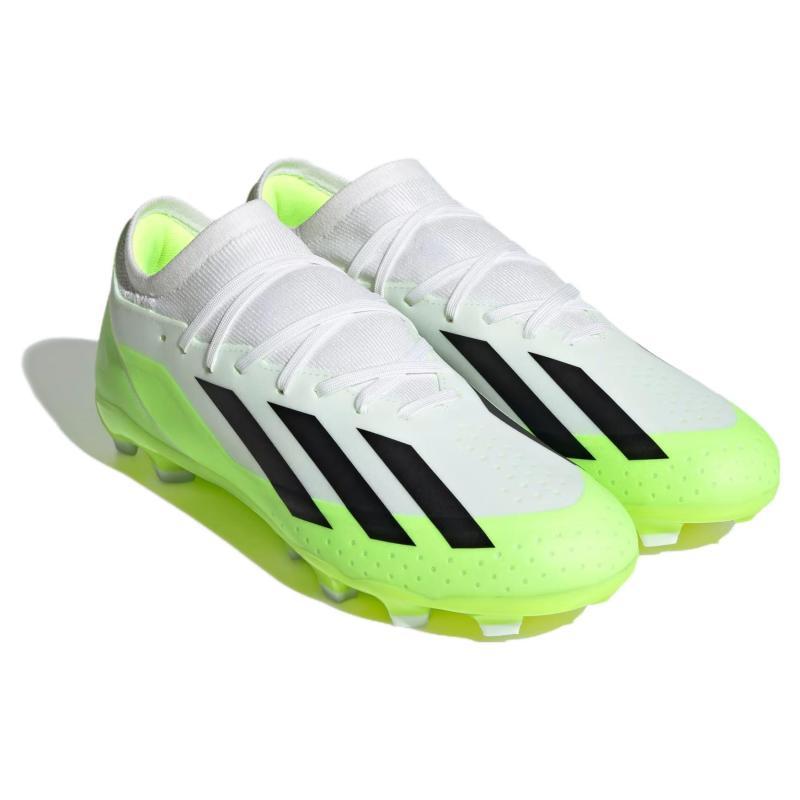adidas X Crazyfast.3 Ag 'White Green Black' Sneakers ID9344