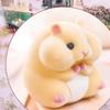 Random Blind Box Cute Fatty Milky Soft Hamster Flocking Plush Dolls Squeeze Anti Stress Relief Squishy Collect Ornaments