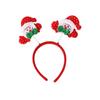 Antlers Santa Claus Elk Christmas Hair Band Fashion Hair Hoop Cartoon Headband Christmas Decoration