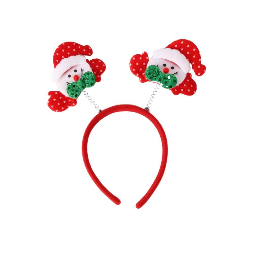 Antlers Santa Claus Elk Christmas Hair Band Fashion Hair Hoop Cartoon Headband Christmas Decoration