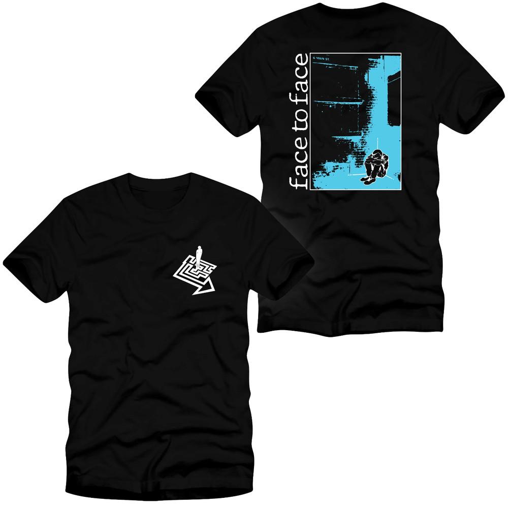 Face to Face - Don’t Turn Away Album Cotton Black All Size T Shirt For Men Unisex T-Shirt XXXXL