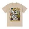 Ce T-shirt Graphique Audacieux JoJo's Bizarre Adventure Kishibe Rohan & Heaven's Door Mélange des Ambiances Anime Rétro Avec un Style Streetwear Moderne Pour les Passionnés