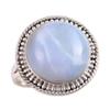 Natural Owyhee Opal Gemstone 925 Solid Sterling Silver Jewelry Ring S.7.5 r9p95