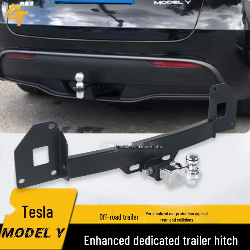 Compatible with Tesla Model Y trailer hitch, RV trailer hitch, tow hook, and similar products.