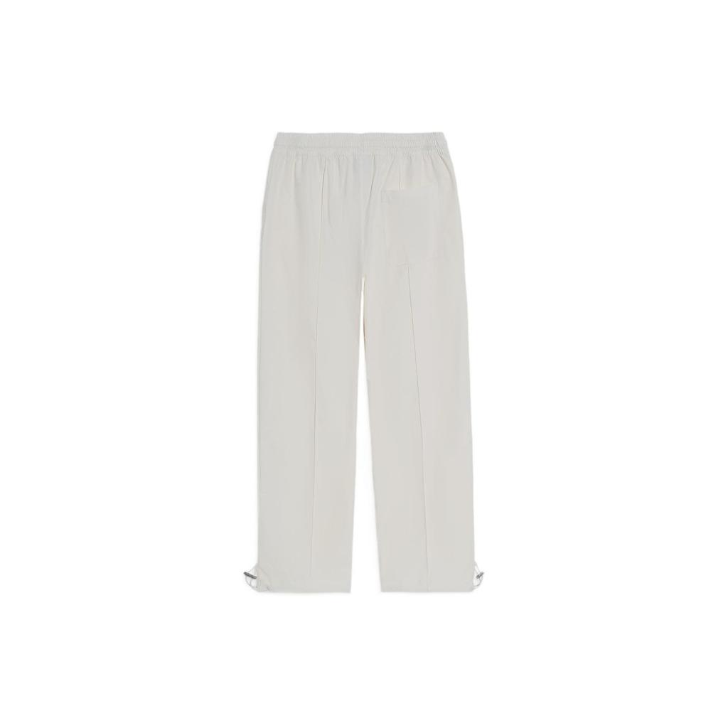 Li Ning Knitted Sweatpants Men's Ecru AKXS007-3