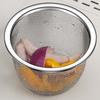 1 Pcs Swan Sink Strainer Basket Stainless Steel Corner Sink Strainer Kitchen Sink Drain Basket For Kitchen Sink