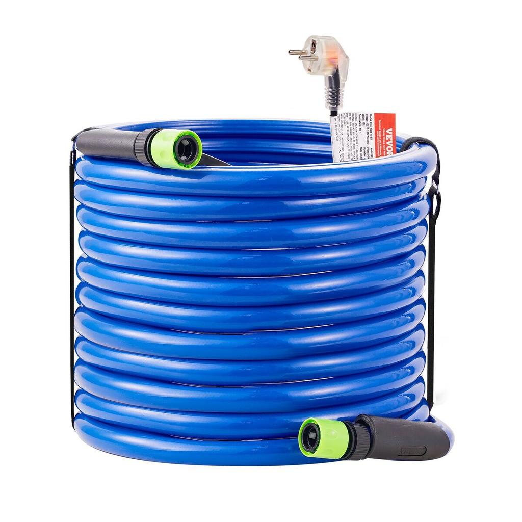 75ft Heated Water Hose for RV -45℉ Antifreeze Heated Drinking Water Hose