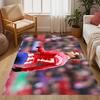 Atletico Madrid Player Floor Rug Office Rug Perfect for Outdoor Game Room Kitchen Bedrooms Anti-slip Rug Anime Office Decor Perfect Gift for Women/Men