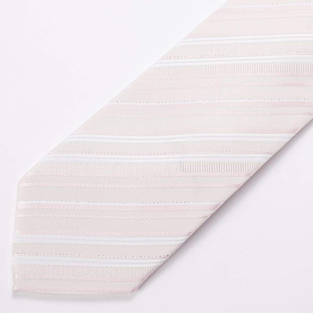 [Dress Code 101] Wedding Tie for Men, Silver White, High-Quality Sheen, Washable, Formal, Celebration, Reception, Groom, Guest, After-Party, TIE-BB04