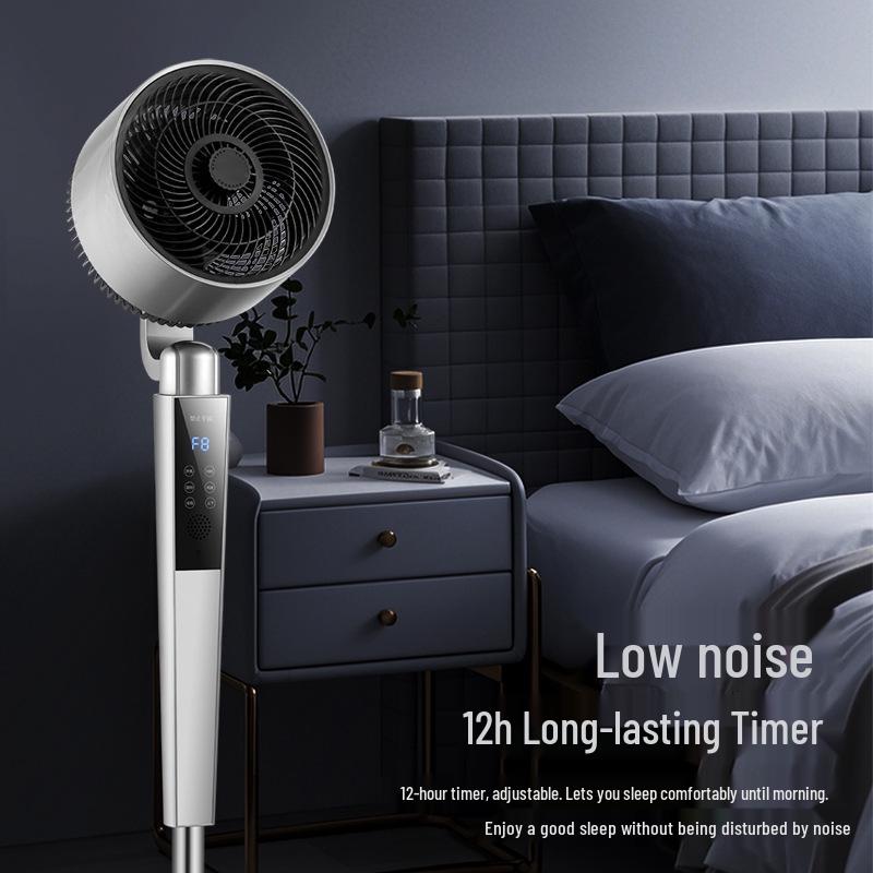 Ventilatore da terra verticale ultra silenzioso con telecomando e timer