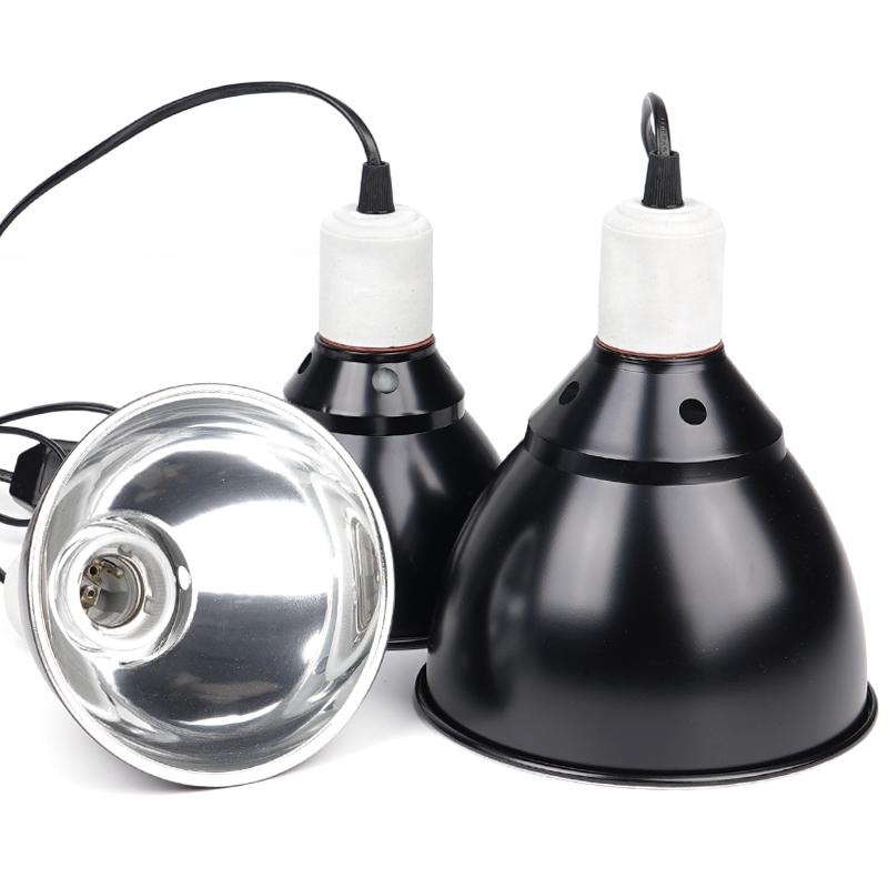 300W E27 Reptile Lamp Set Illumination 100-240V UVB Heating Lamp Bracket Pet Light Bulb Bracket Lampshade Emission Lamps Reptile