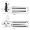 Professional Stainless Steel Tin Can Opener Multifunctional Side Cut Kitchen Tool Beer Bottle Opener