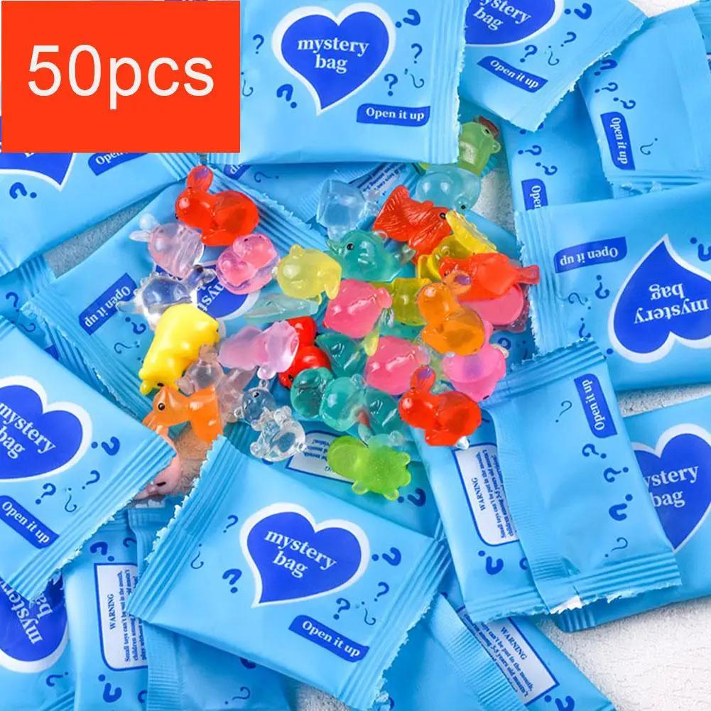 

50pcs Simulation Of Luminous Resin Animals Models Surprise Decor Blind Gift Micro Landscape Birthday Surprise Fairy Bags Ga W4e8