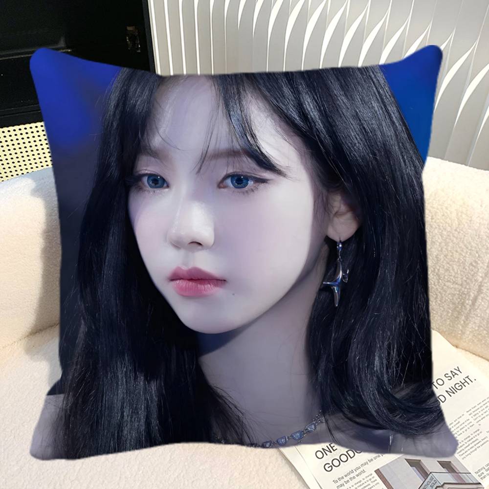 Karina Yu Ji Min Pillow Case Square Pillow Bedroom Sofa Leisure Comfort Cushion Car Home Decoration