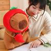 Plush Vegetables Capybara Toy Dolls Room Decoration Children Festivals Gifts