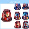 Kids Backpack Set With Iron Man Captain America Perfect For Any Adventure!