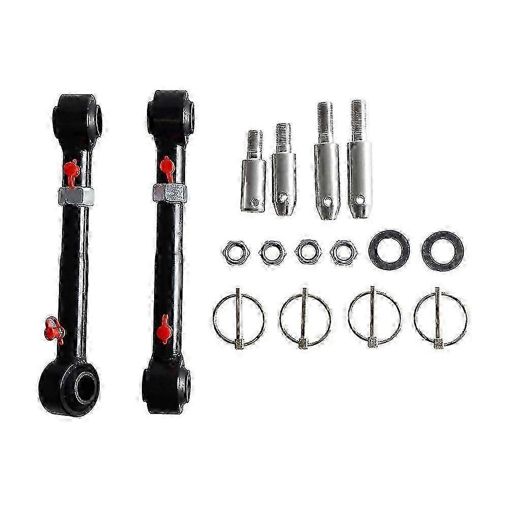 Kit di rialzo da 2,5-6 pollici con biellette barra stabilizzatrice a sgancio rapido per Jeep Wrangler JK 2007-2018, Sistema di sgancio rapido barra stabilizzatrice anteriore Accessori per auto