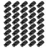 300Pcs Single Hole Spring Cord Locks Nylon Rope Buckle Luggage Clothing AccessoriesLarge