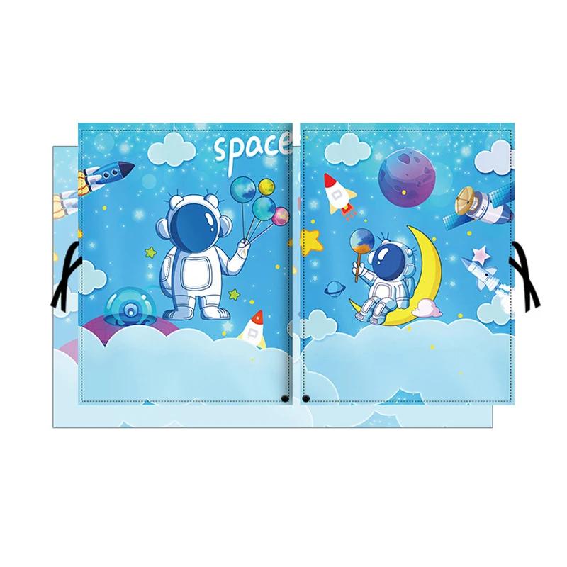 

Детский солнцезащитный козырек на боковое окно автомобиля с магнитной защитой от солнца и теплоизоляцией, симпатичные мультяшные солнцезащитные жалюзи