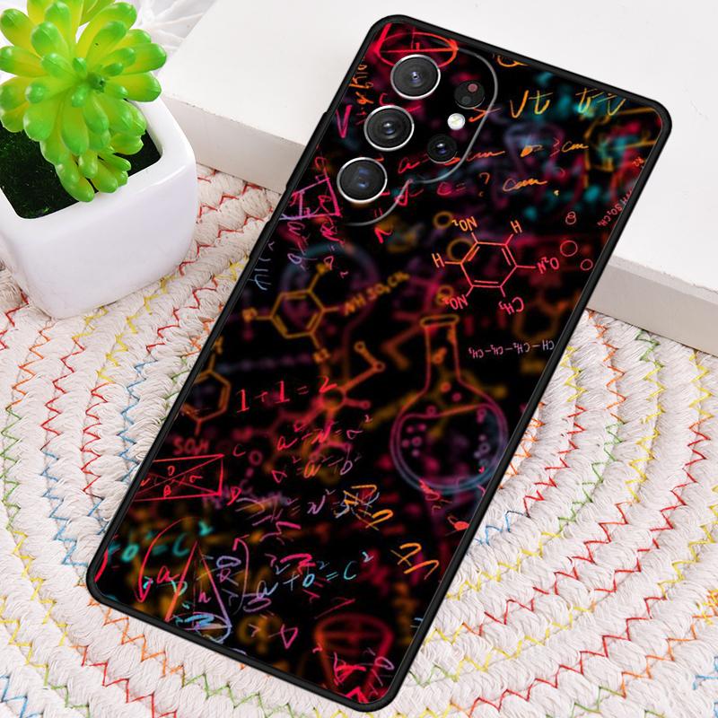 Fashion Biology Chemistry Phone Case for Samsung Galaxy note 10 pro S26 Ultra S23 S24 FE S25 S21 S22 PLUS shockproof Cove