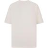 Emporio Armani Ginkgo Embroidered Letter Logo Loose Round Neck Short Sleeve T-Shirt Men tops Off-White 3D1T9S-1J7FZ-0103