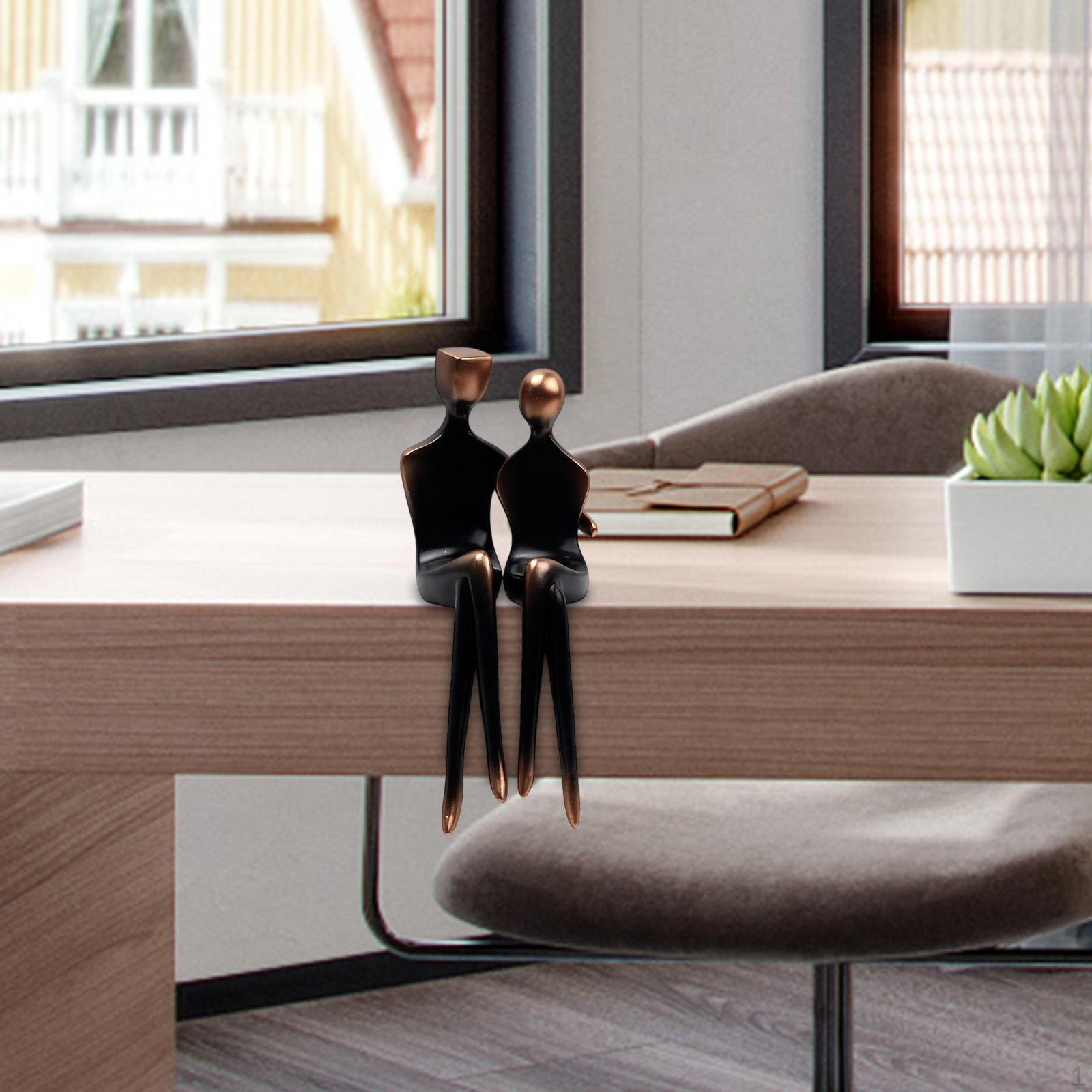 

Фигурка «Влюбленные», романтичное настольное украшение для стола, книжной полки, прихожей