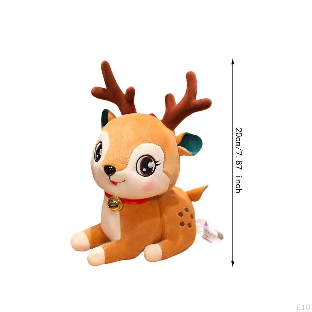 Christmas Plush Toy Stuffed Doll Decor Cartoon Decoration for Kids Indoor