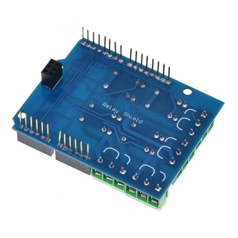 4 unabhängige DC5V Relais Module zur Steuerung mehrerer Geräte Kompatibel mit Mikrocontrollern und SBCs