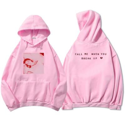 Call Me When You Break Up Song Hoodies Selena Gomez & Benny Blanco I Said I Love You First Sweatshirt 2025 New Album Print Tops