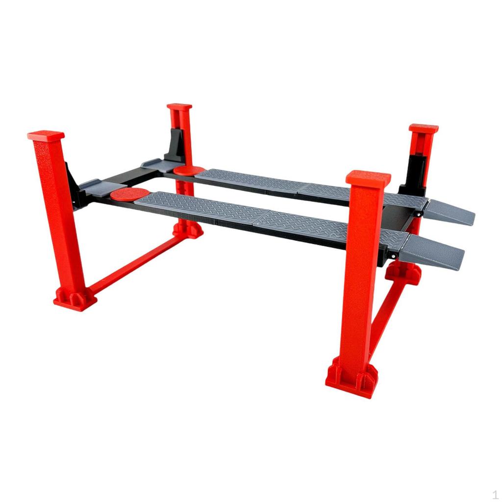 RC Car Stand,RC Miniature Lifting Platform, Portable for 1/ 18 Scale Crawler Adjustable