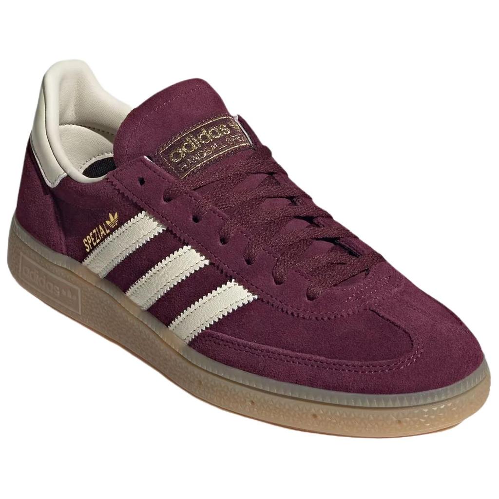 Adidas  Handball Spezial Maroon Cream Women Sneakers Red Cream-White Gold-Metallic JP8726