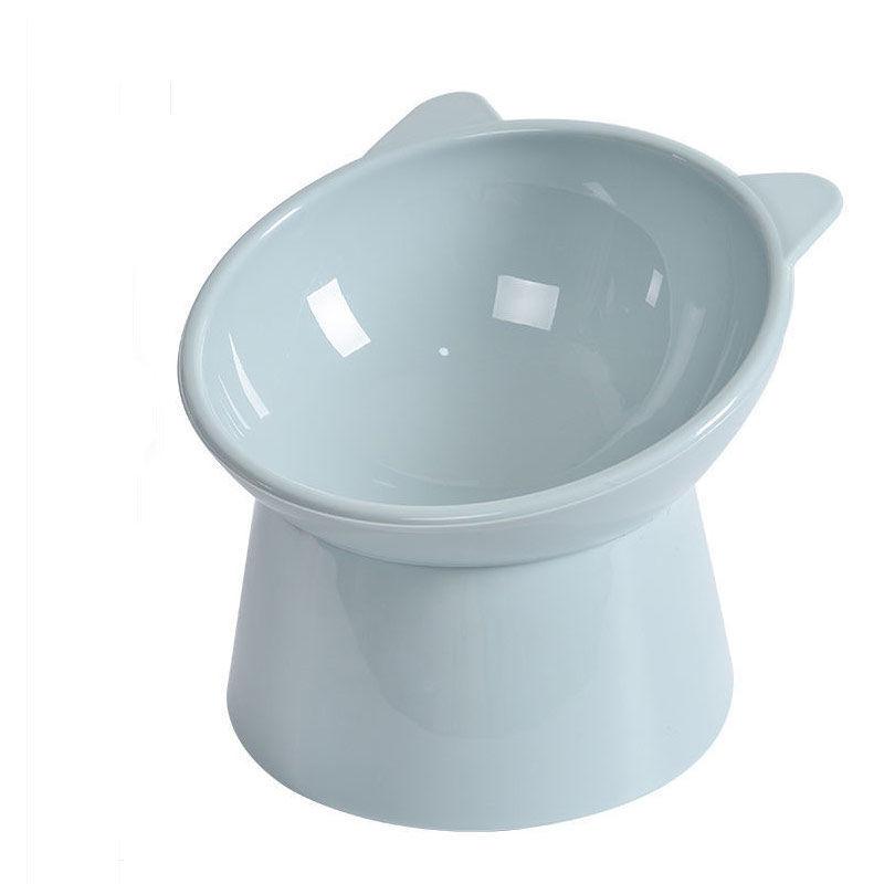 2025 Hot Cat Bowl High Foot Dog Bowl 45°Neck Protector Cat Pet Food Water Bowl Pet Feeding Cup Pet Feeder Bowl