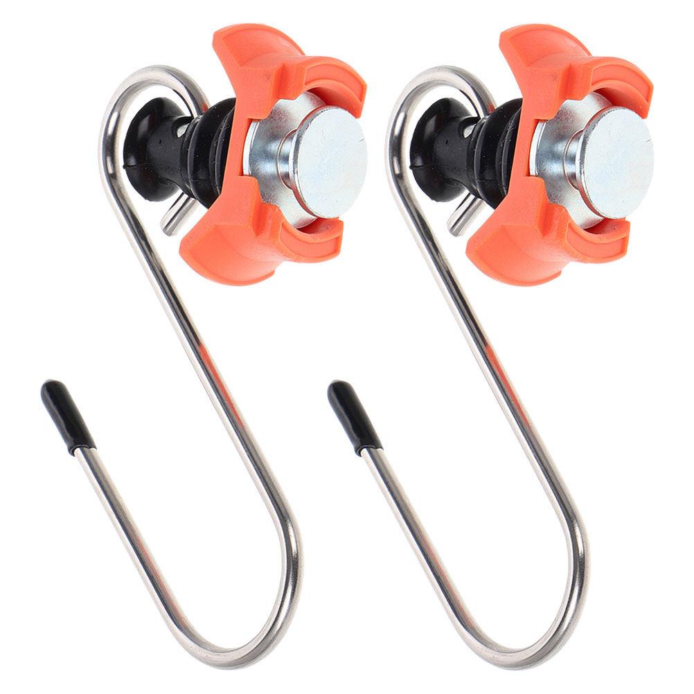 Single Aluminum Buckle S Hook Secure Cargo Tie Down Anchor Truck Rv Trailer Accessories Track Rail