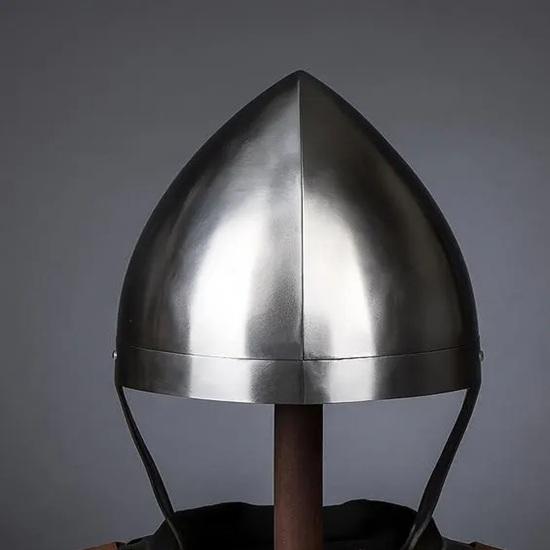 Viking Norman Helmet Handmade Medieval Armor Replica for LARP, Cosplay, Renaissance Fair Collectors Norse Warrior Helm