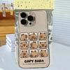 Cute Capybara Pattern Case for Samusng Galaxy S25 S24 S23 S22 S21 Ultra Plus S24FE S25Plus A55 A54 A35 A24 A34 A52 A53 5G Cover