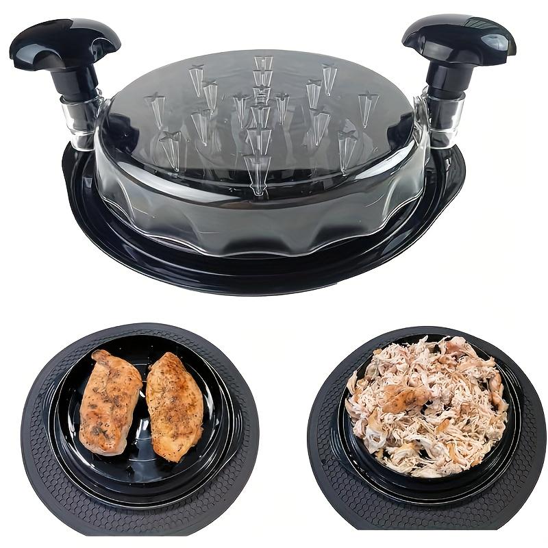 Chicken Shredder Large Chicken Breast Shredder Tool Twist Meat Breast Shredding Separation Mincing Grinder Machine With Lid