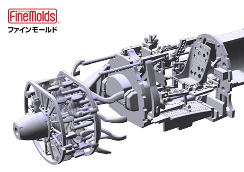 Fine Molds 1/48 Scale Imperial Japanese Navy Zero Type 52 Carrier Fighter (Made by Nakajima) Plastic Model FZ02 (Airplane)